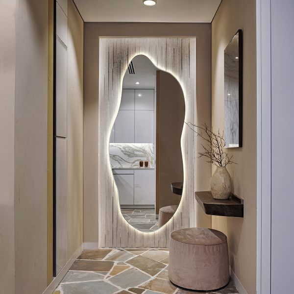 Espejo original con luz led 40x90 cm