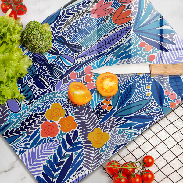 De vidrio templado Prado pintado