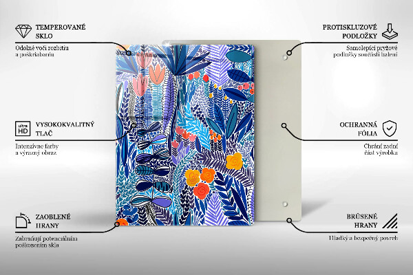 De vidrio templado Prado pintado