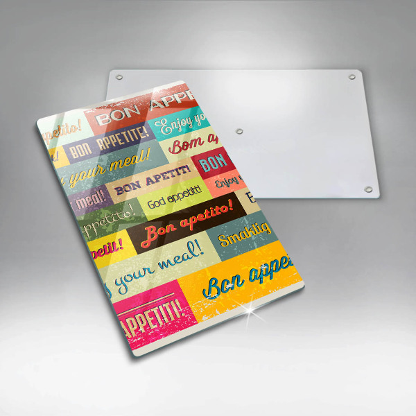 De vidrio templado Subtítulos Buen provecho idiomas