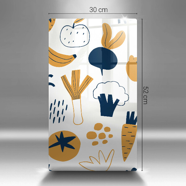 De vidrio templado Ilustración de comida