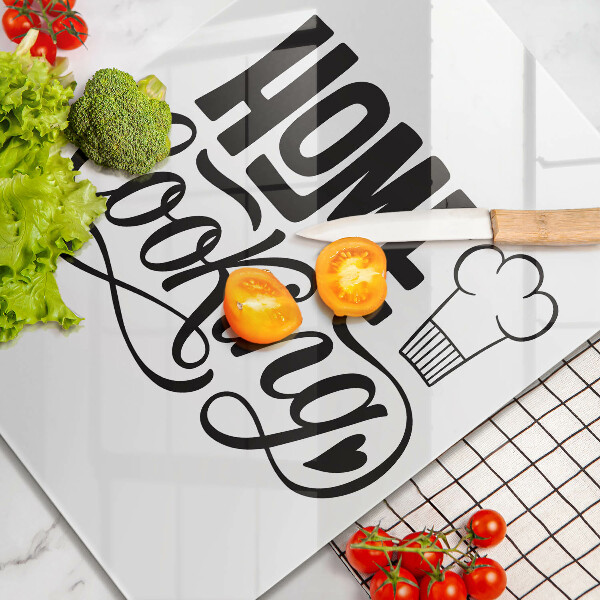 De vidrio templado Home cooking