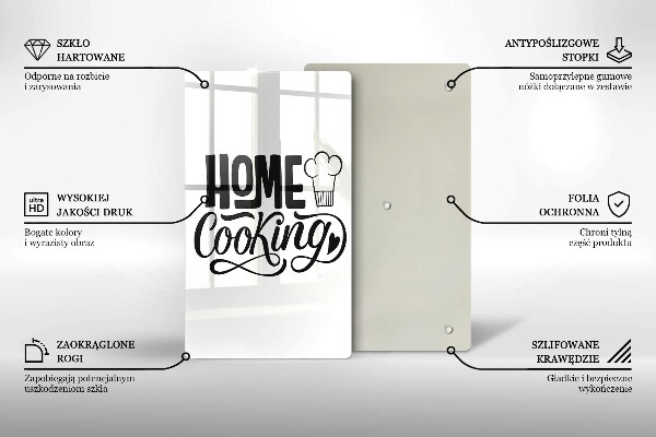 De vidrio templado Home cooking
