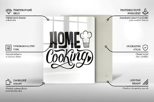 De vidrio templado Home cooking