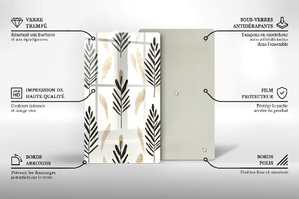 De vidrio templado Plantas bohemias