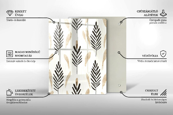 De vidrio templado Plantas bohemias