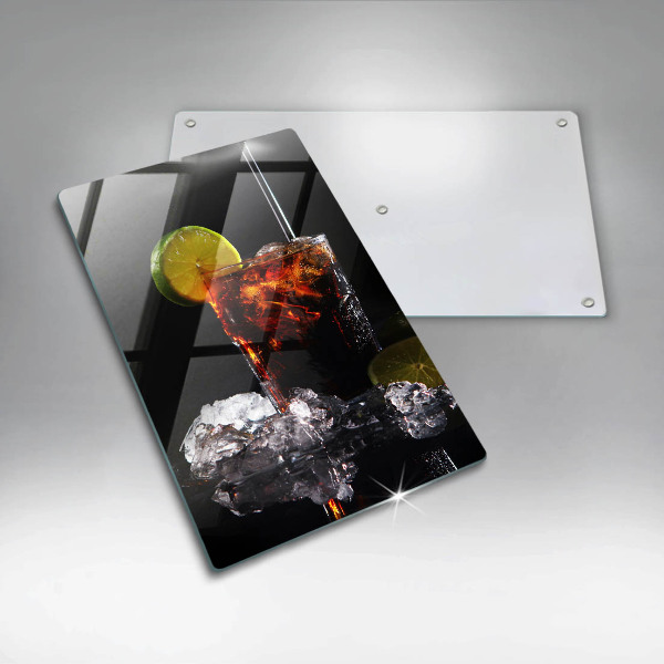 De vidrio templado Bebida terrosa con hielo