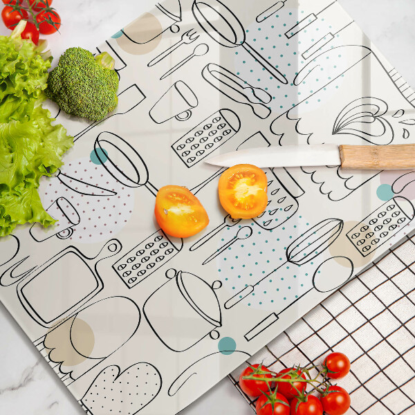 De vidrio templado Accesorios de cocina