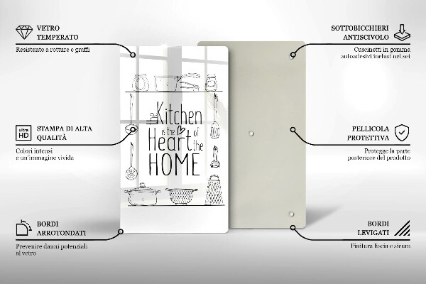 De vidrio templado Inscripción frase