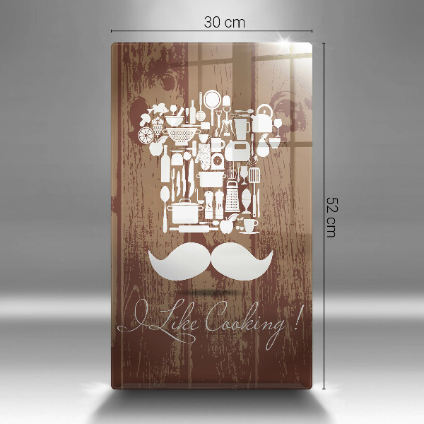 De vidrio templado I like cooking