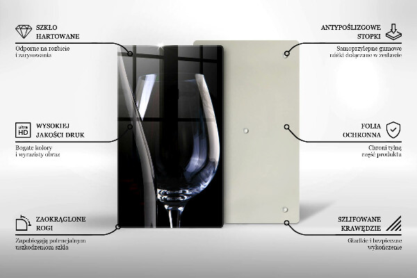 De vidrio templado Vidrio y botella