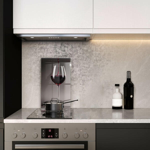 De vidrio templado Vidrio y uvas