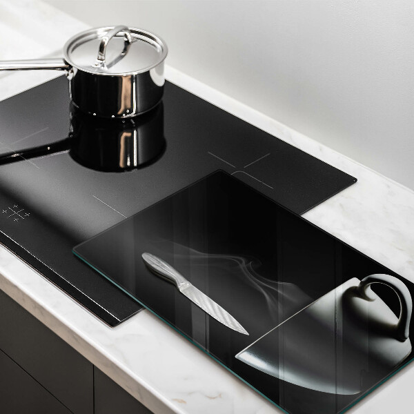 De vidrio templado Una taza de té