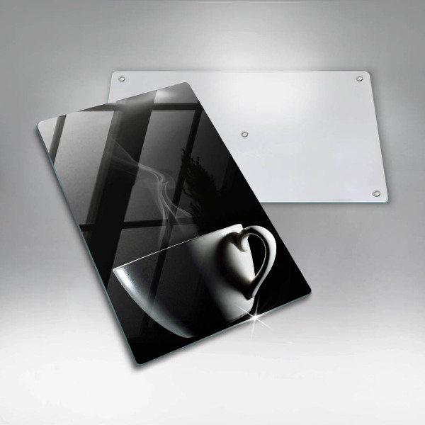 De vidrio templado Una taza de té