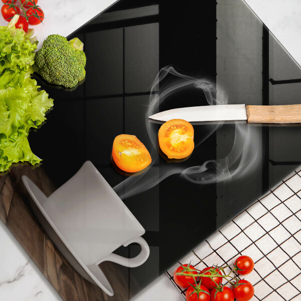 De vidrio templado Corazón de taza de café