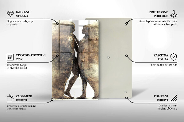 De vidrio templado Cuerpos de personas enamoradas