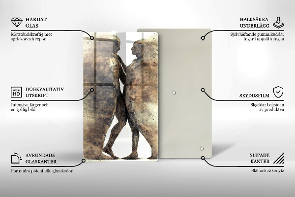 De vidrio templado Cuerpos de personas enamoradas