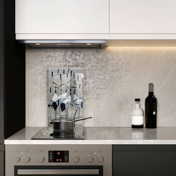 De vidrio templado grullas japonesas