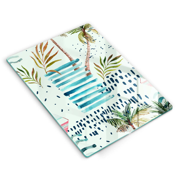 De vidrio templado Ilustraciones de vacaciones