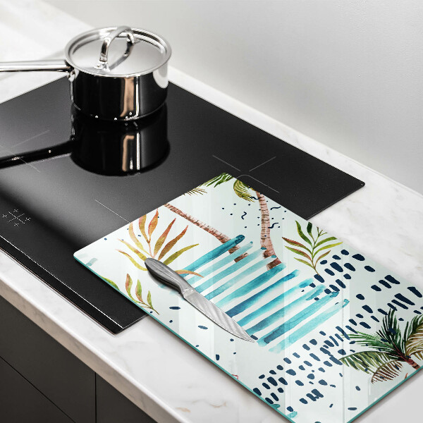 De vidrio templado Ilustraciones de vacaciones