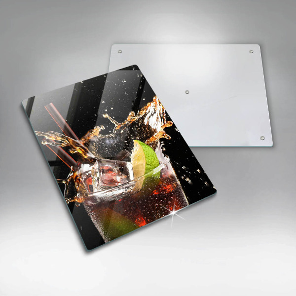 De vidrio templado beber con hielo