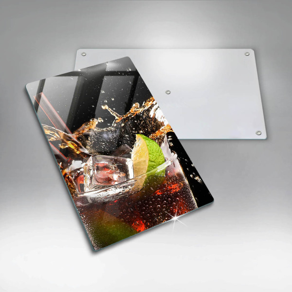 De vidrio templado beber con hielo