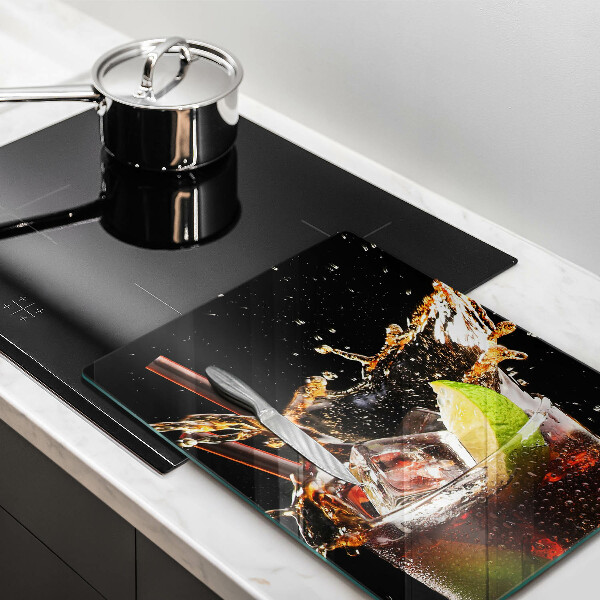 De vidrio templado beber con hielo