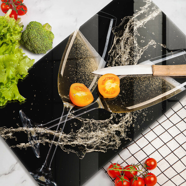 De vidrio templado Copas de champán