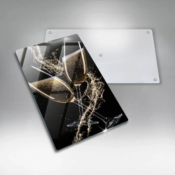 De vidrio templado Copas de champán