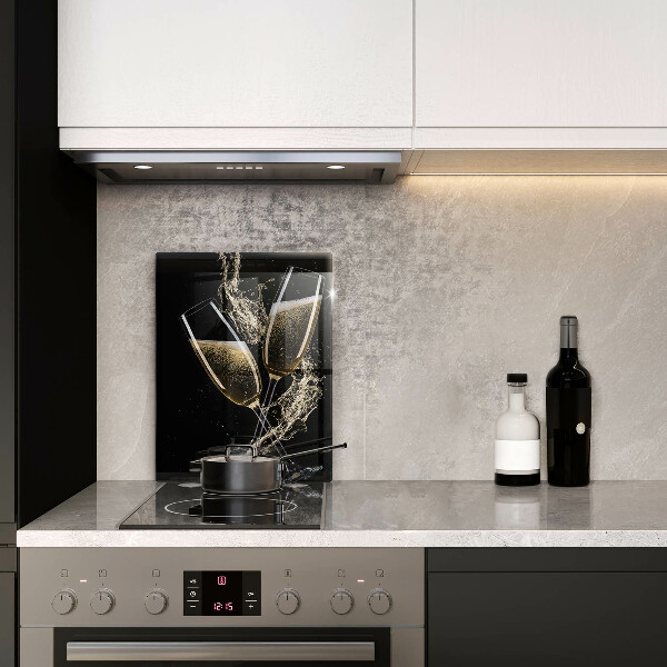 De vidrio templado Copas de champán