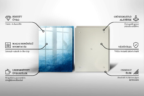 De vidrio templado Fondo abstracto