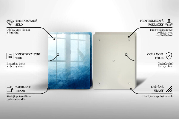 De vidrio templado Fondo abstracto