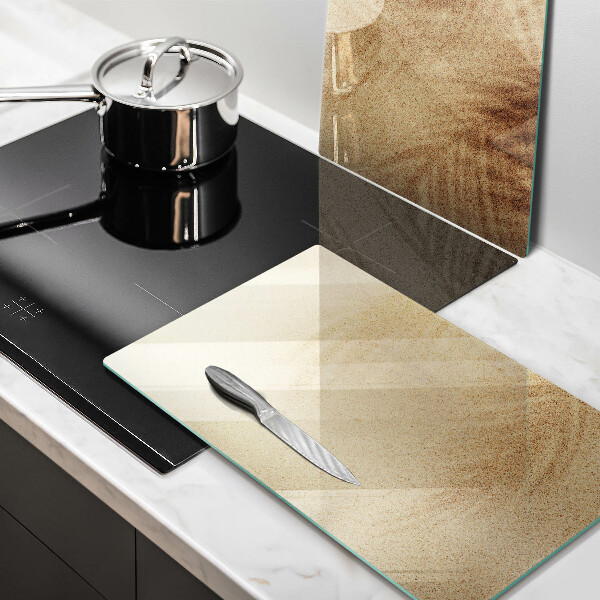 De vidrio templado Vacaciones de arena en la playa