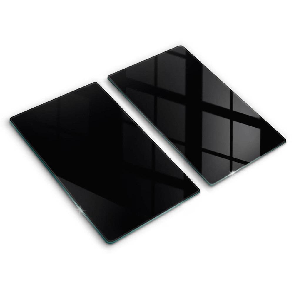 De vidrio templado De color negro