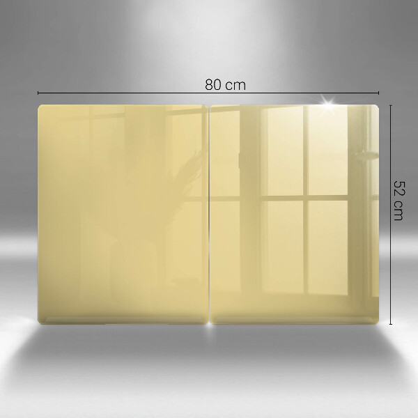De vidrio templado Amarillo