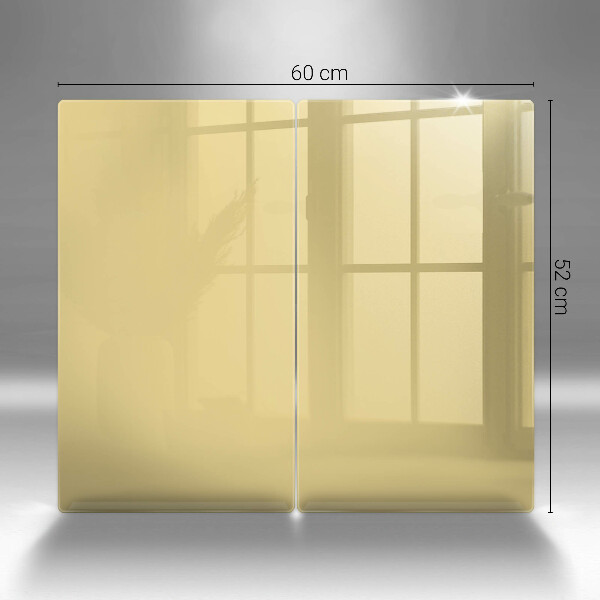 De vidrio templado Amarillo