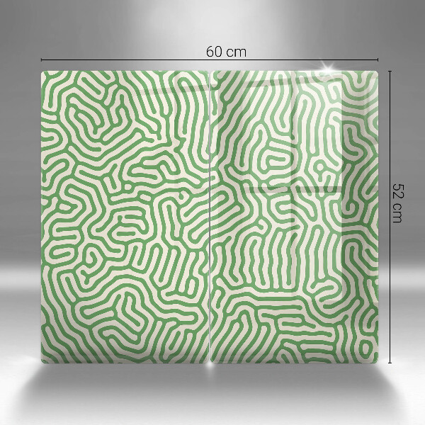 De vidrio templado Líneas abstractas