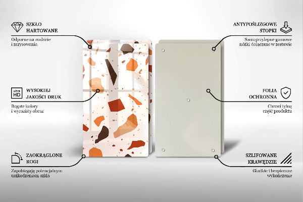 De vidrio templado Gres decorativo