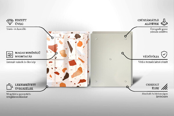 De vidrio templado Gres decorativo