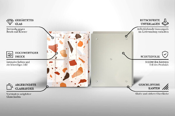 De vidrio templado Gres decorativo