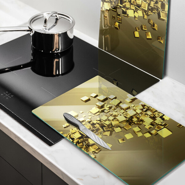 De vidrio templado Geometría 3d abstracta