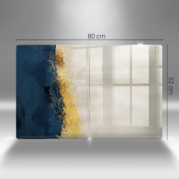 De vidrio templado Abstracción de oro