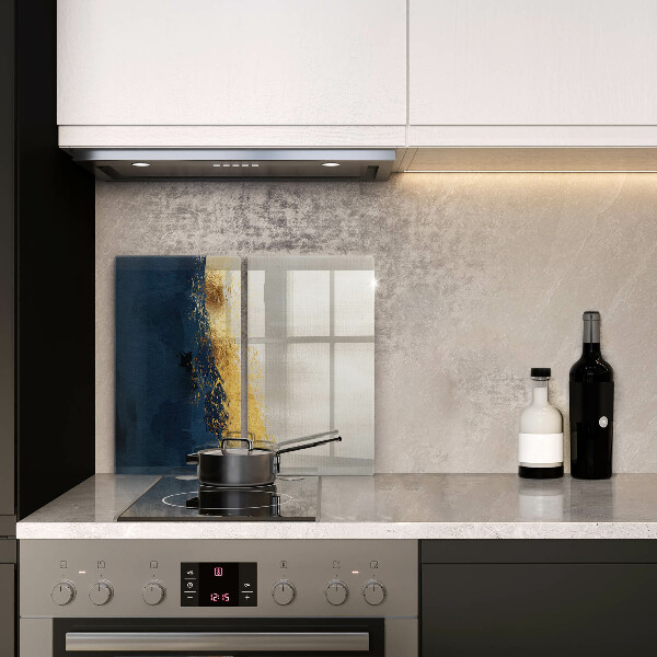 De vidrio templado Abstracción de oro