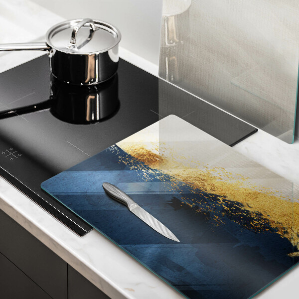 De vidrio templado Abstracción de oro