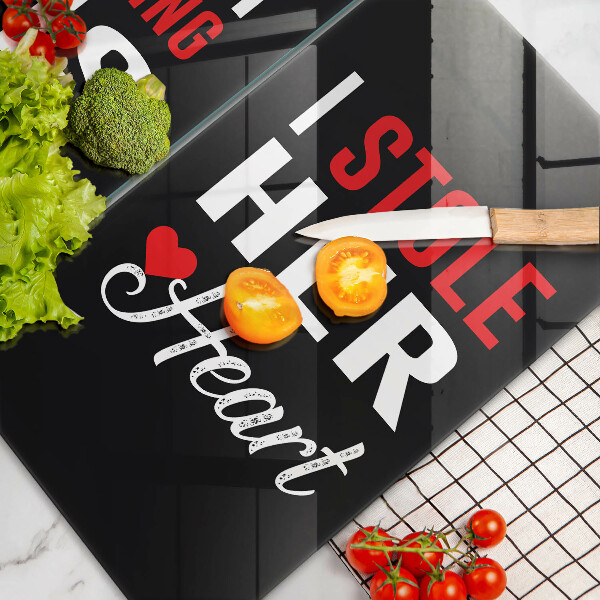 De vidrio templado Inscripción frase patrón