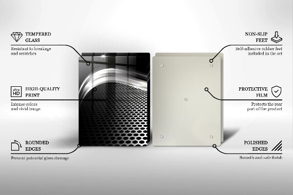 De vidrio templado Estructura metálica