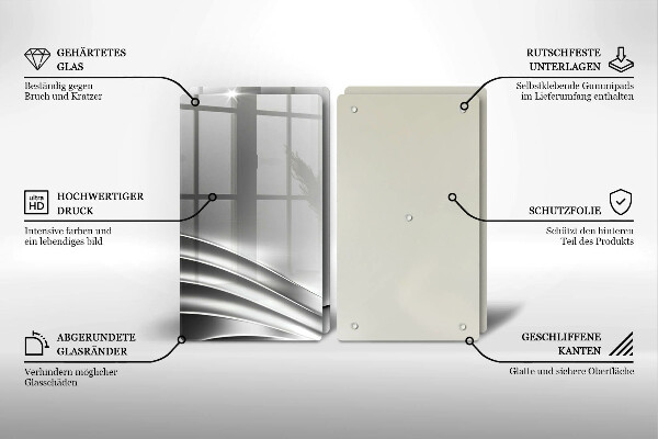 De vidrio templado Estructura metálica
