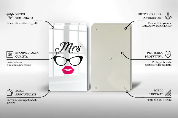 De vidrio templado Mrs mr