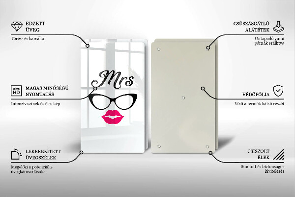 De vidrio templado Mrs mr