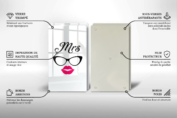 De vidrio templado Mrs mr